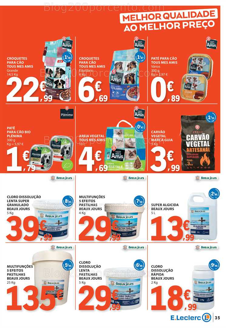 Antevisão Folheto E-LECLERC Promoções 26 junho a 2 julho all