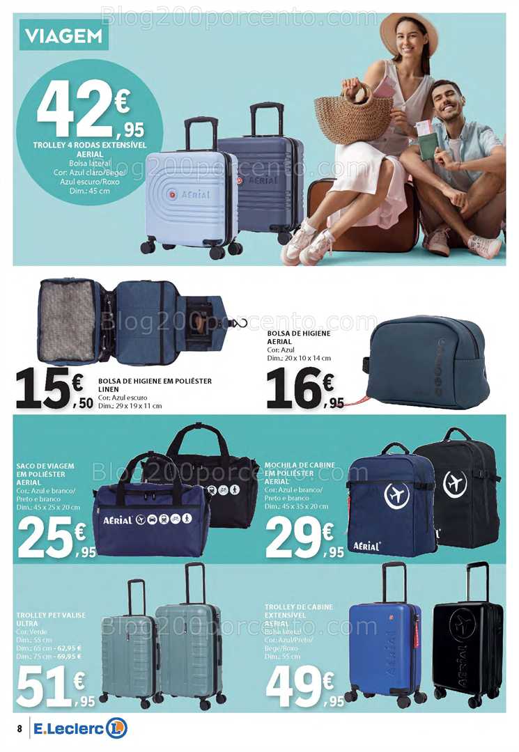 Antevisão Folheto E-LECLERC Bazar Promoções de 3 a 16 julho all
