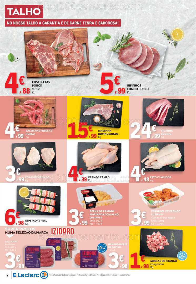 Antevisão Folheto E-LECLERC Promoções de 3 a 9 julho all