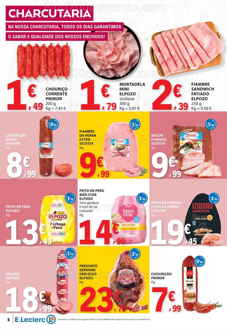 Antevisão Folheto E-LECLERC Promoções de 3 a 9 julho all