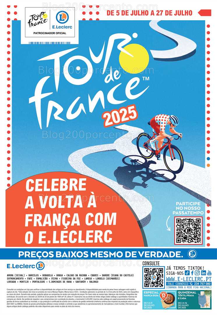 Antevisão Folheto E-LECLERC Promoções de 3 a 9 julho all