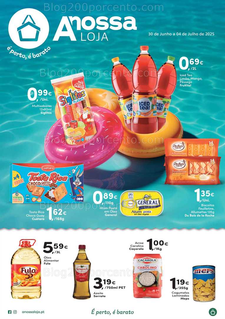 Antevisão Folheto A NOSSA LOJA Promoções de 30 junho a 4 julho all