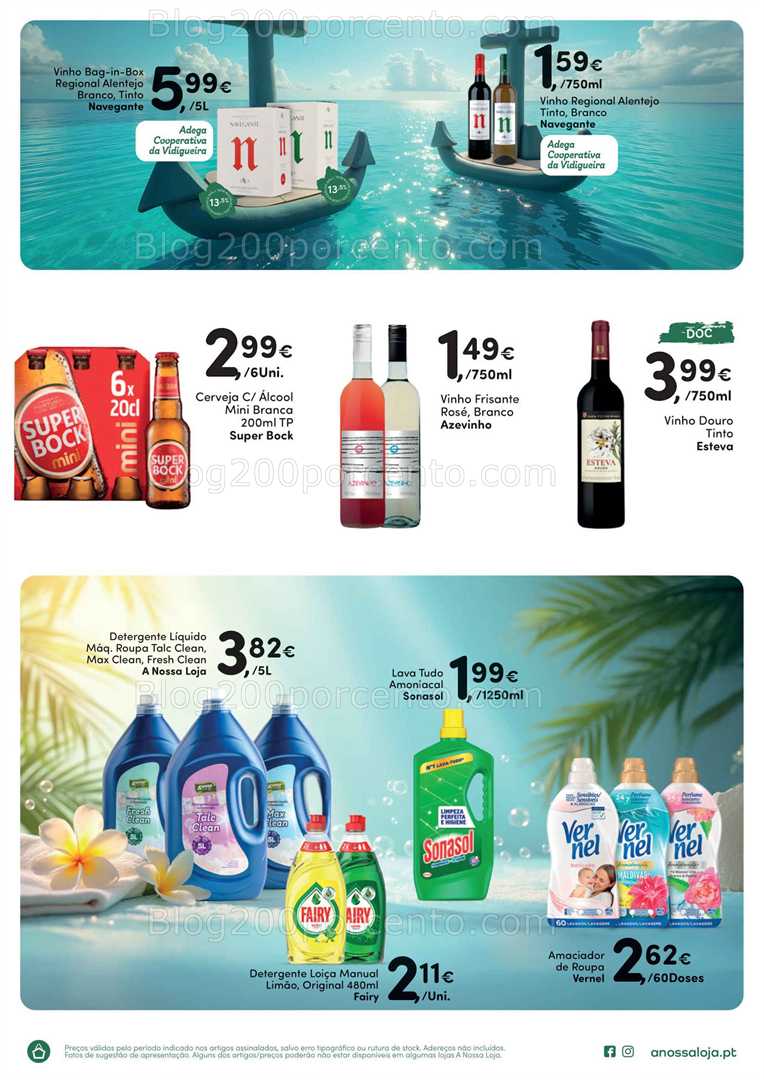 Antevisão Folheto A NOSSA LOJA Promoções de 30 junho a 4 julho all