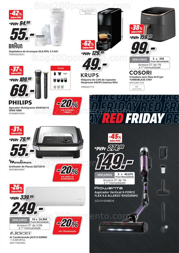 Antevisão Folheto MEDIA MARKT Red Friday Promoções de 27 a 30 junho all