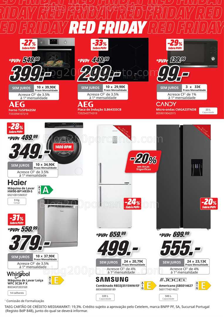 Antevisão Folheto MEDIA MARKT Red Friday Promoções de 27 a 30 junho all