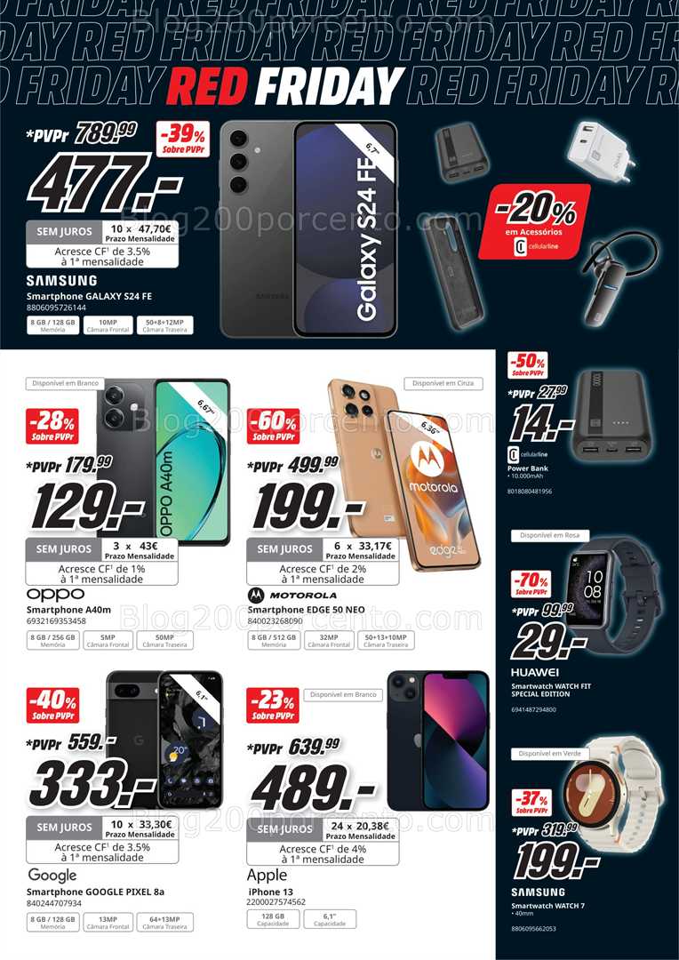 Antevisão Folheto MEDIA MARKT Red Friday Promoções de 27 a 30 junho all