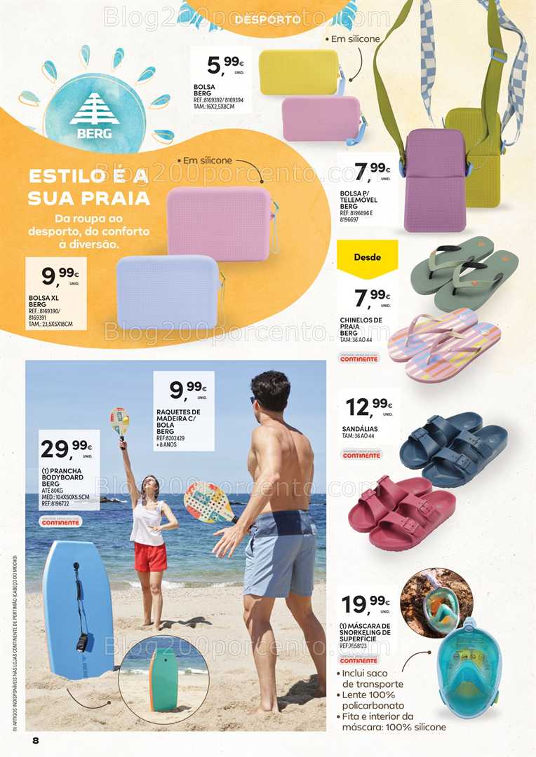 Antevisão Folheto CONTINENTE Férias de Verão - 24 junho a 10 agosto all
