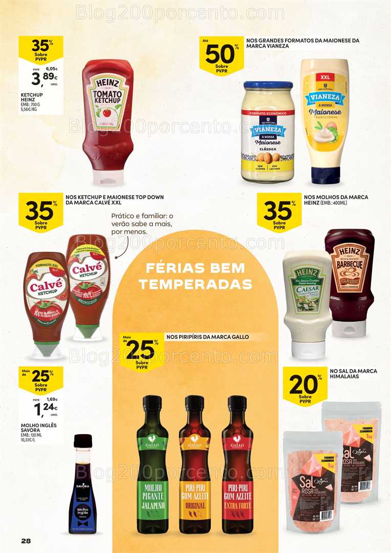 Antevisão Folheto CONTINENTE Férias de Verão - 24 junho a 10 agosto all