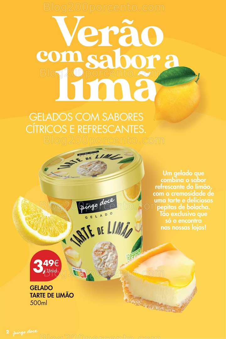 Antevisão Folheto PINGO DOCE Especial Gelados Verão all
