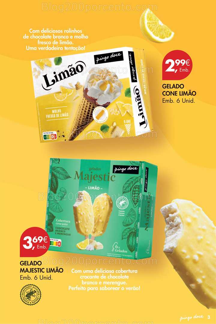 Antevisão Folheto PINGO DOCE Especial Gelados Verão all