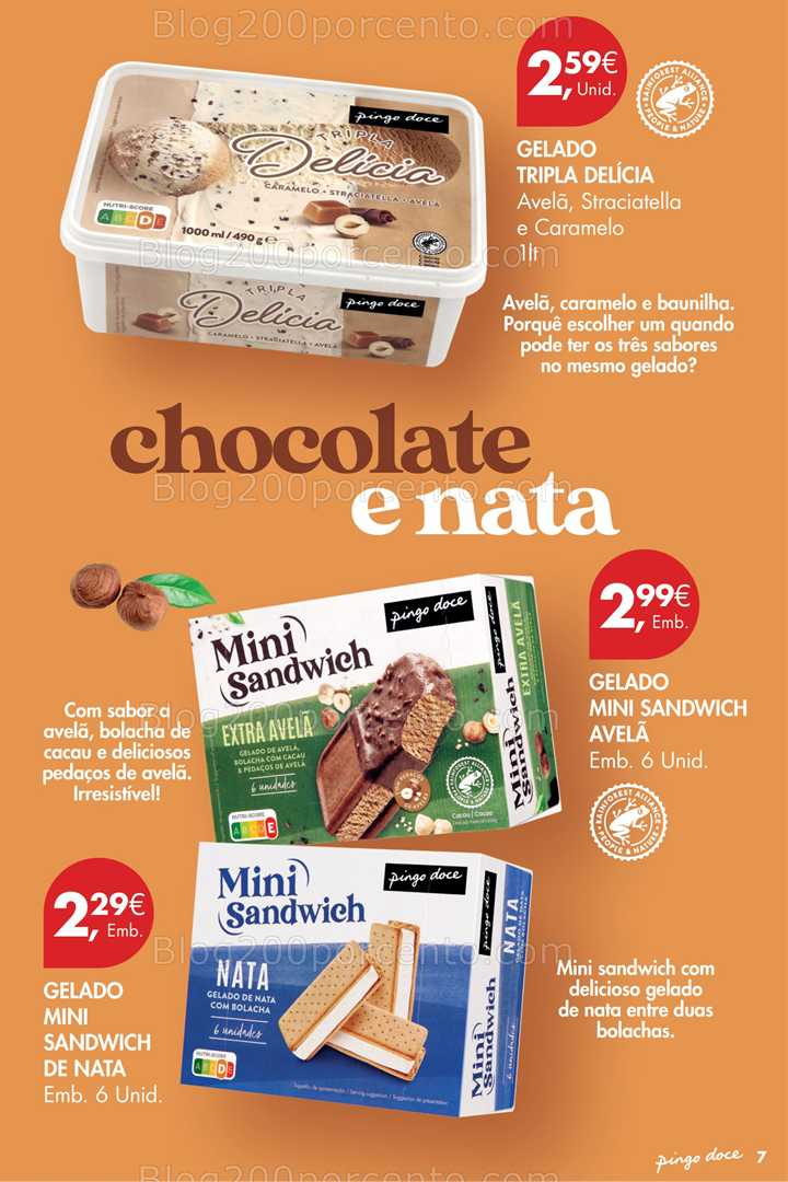 Antevisão Folheto PINGO DOCE Especial Gelados Verão all