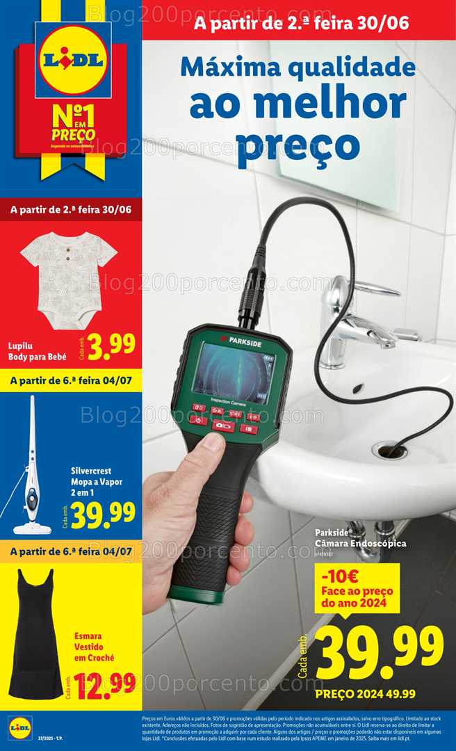 Antevisão Folheto LIDL Bazar Promoções de 30 junho a 10 julho all