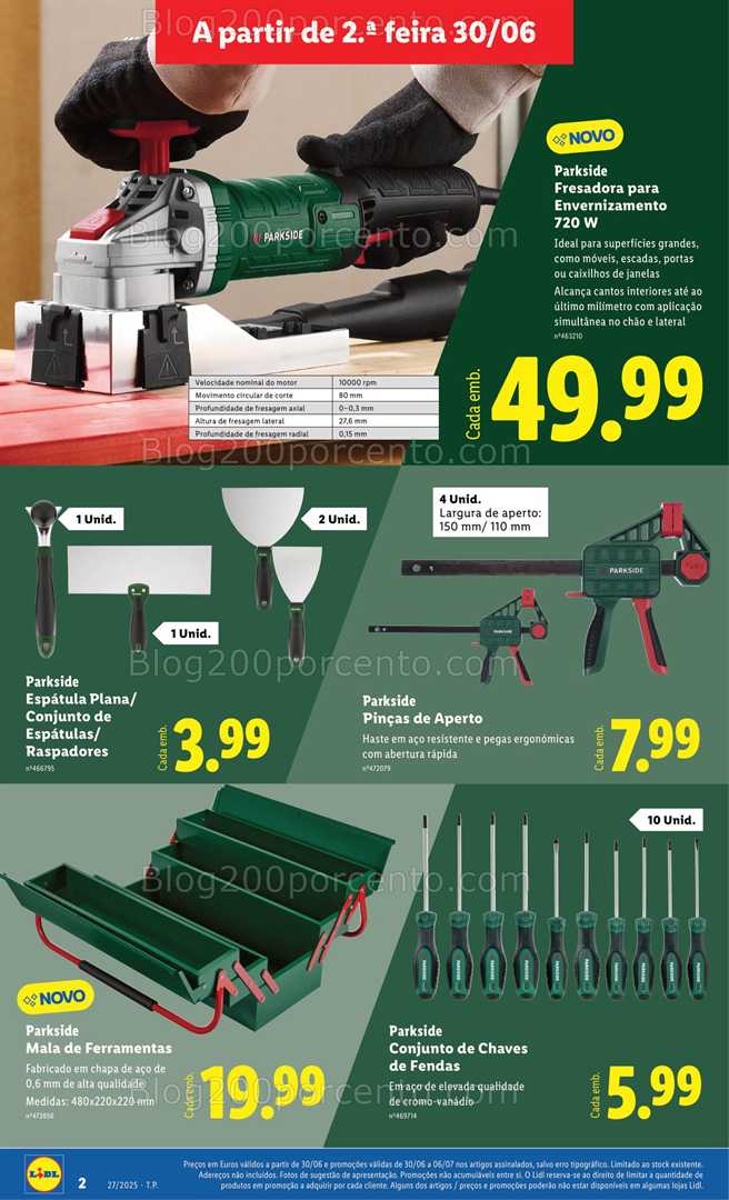 Antevisão Folheto LIDL Bazar Promoções de 30 junho a 10 julho all