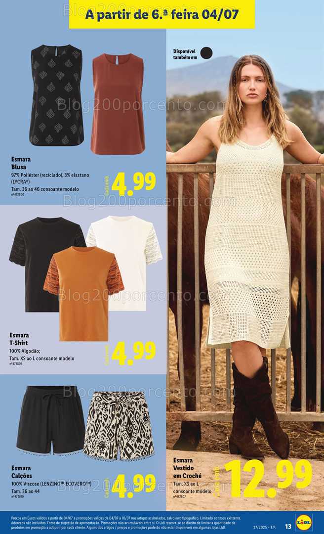 Antevisão Folheto LIDL Bazar Promoções de 30 junho a 10 julho all