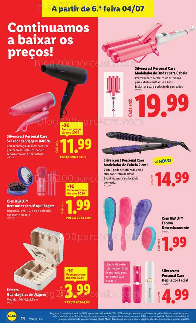 Antevisão Folheto LIDL Bazar Promoções de 30 junho a 10 julho all