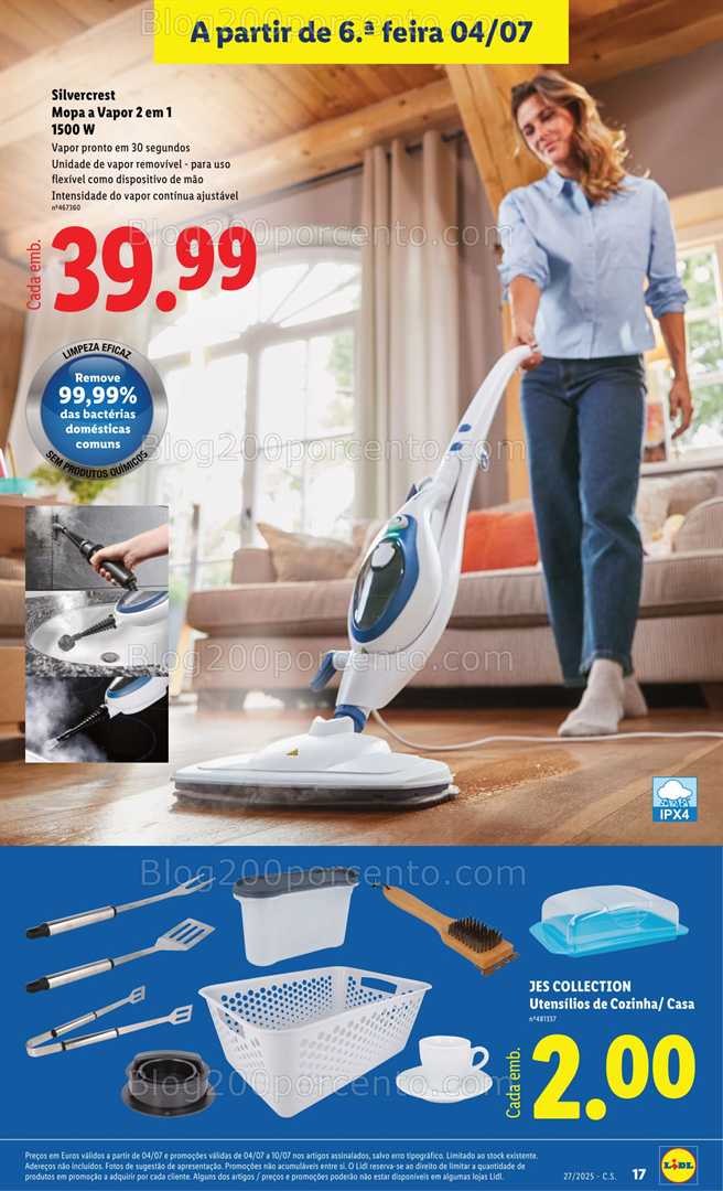 Antevisão Folheto LIDL Bazar Promoções de 30 junho a 10 julho all
