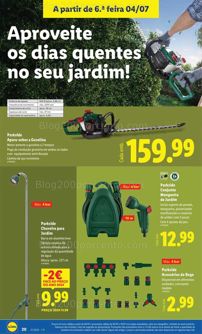 Antevisão Folheto LIDL Bazar Promoções de 30 junho a 10 julho all