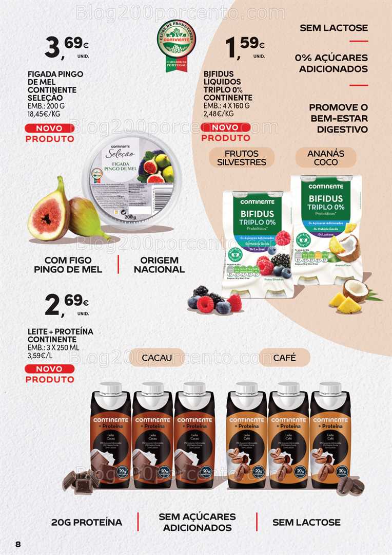 Antevisão Folheto CONTINENTE Novidades Promoções de 1 julho a 31 agosto all