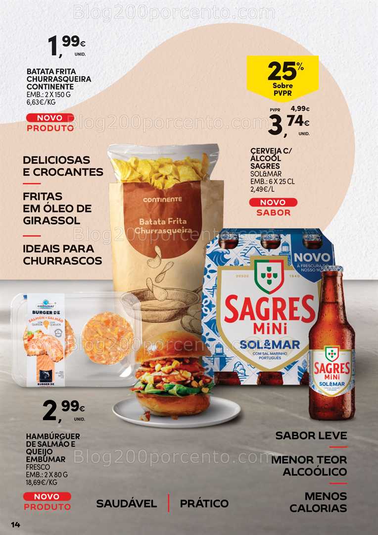 Antevisão Folheto CONTINENTE Novidades Promoções de 1 julho a 31 agosto all