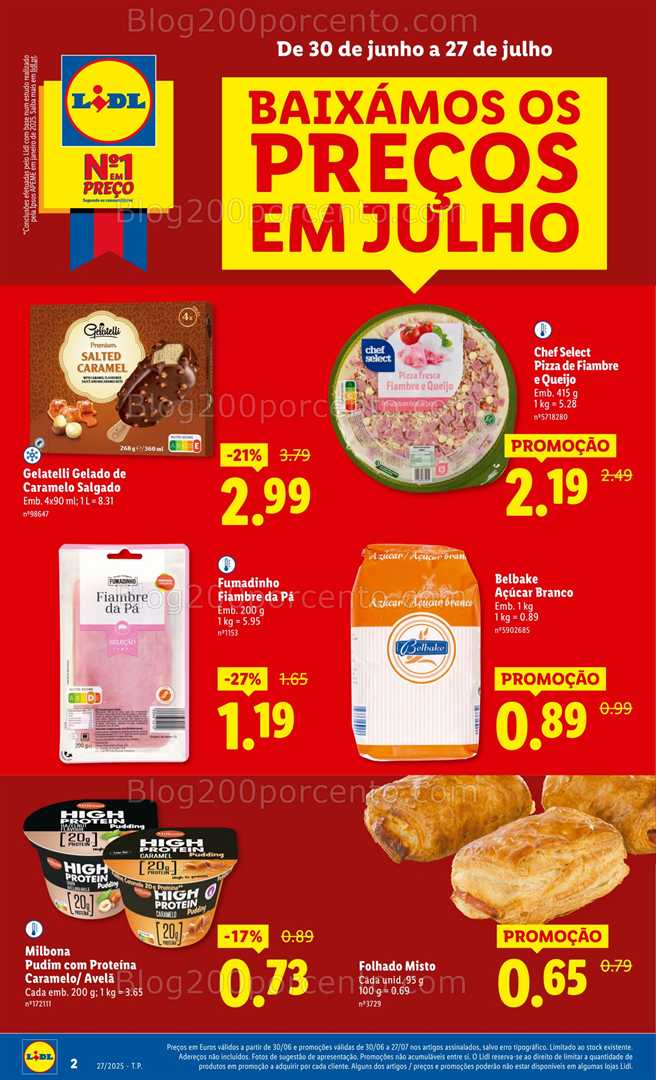 Antevisão Folheto LIDL Promoções de 30 junho a 6 julho all