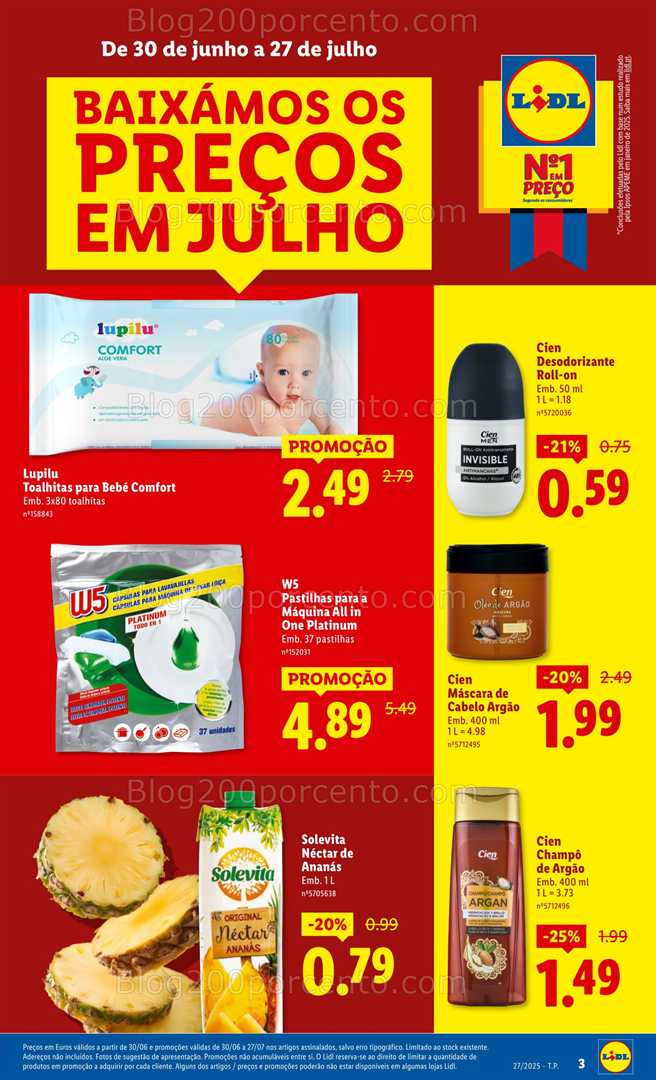 Antevisão Folheto LIDL Promoções de 30 junho a 6 julho all