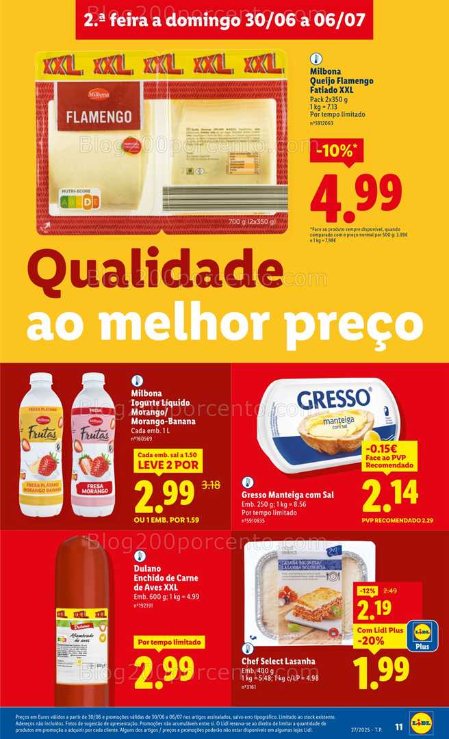Antevisão Folheto LIDL Promoções de 30 junho a 6 julho all
