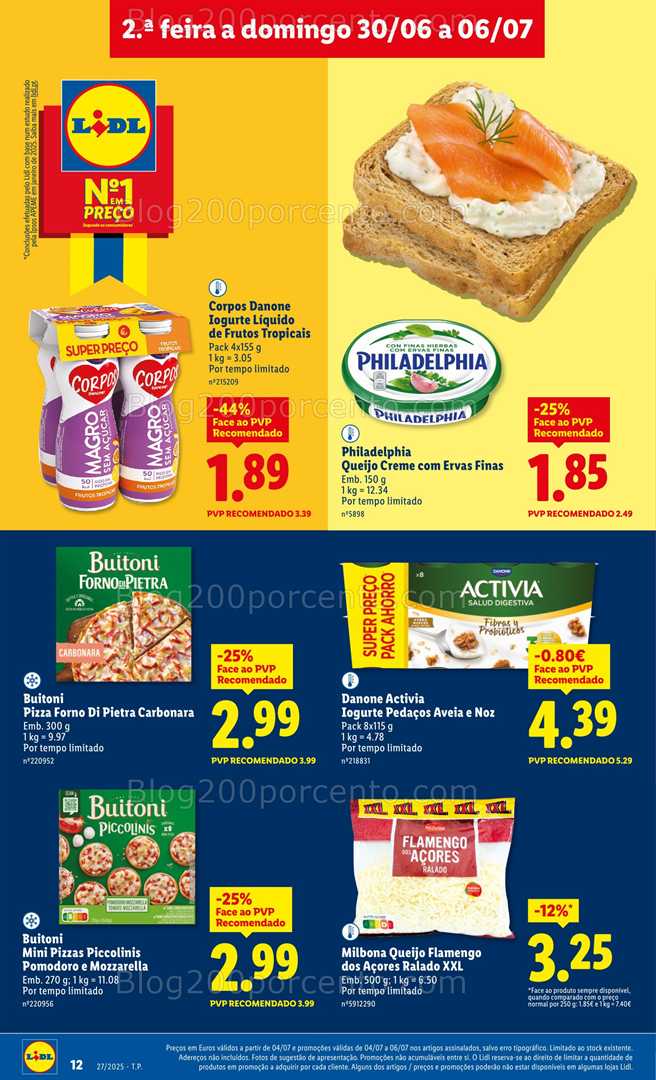 Antevisão Folheto LIDL Promoções de 30 junho a 6 julho all