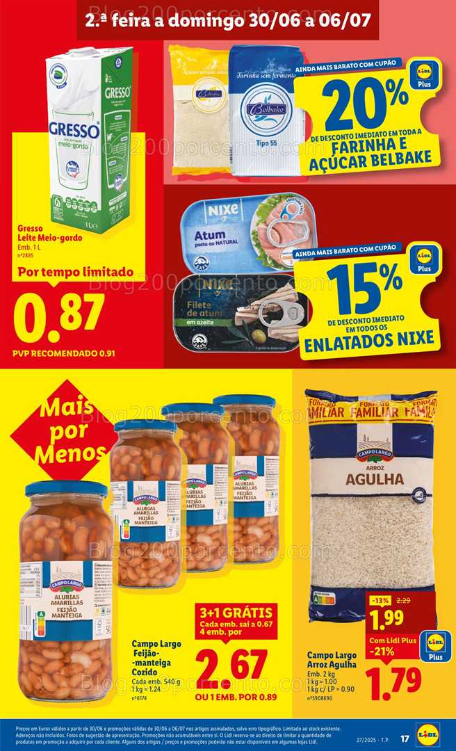 Antevisão Folheto LIDL Promoções de 30 junho a 6 julho all
