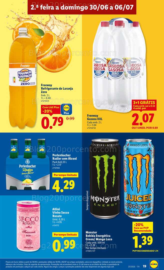 Antevisão Folheto LIDL Promoções de 30 junho a 6 julho all