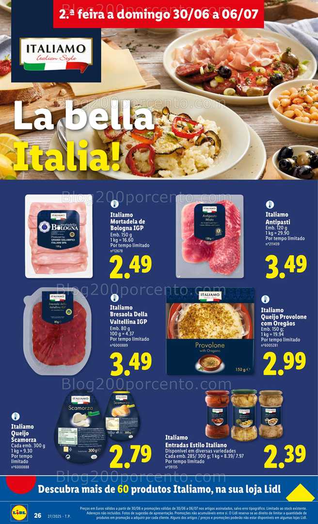 Antevisão Folheto LIDL Promoções de 30 junho a 6 julho all