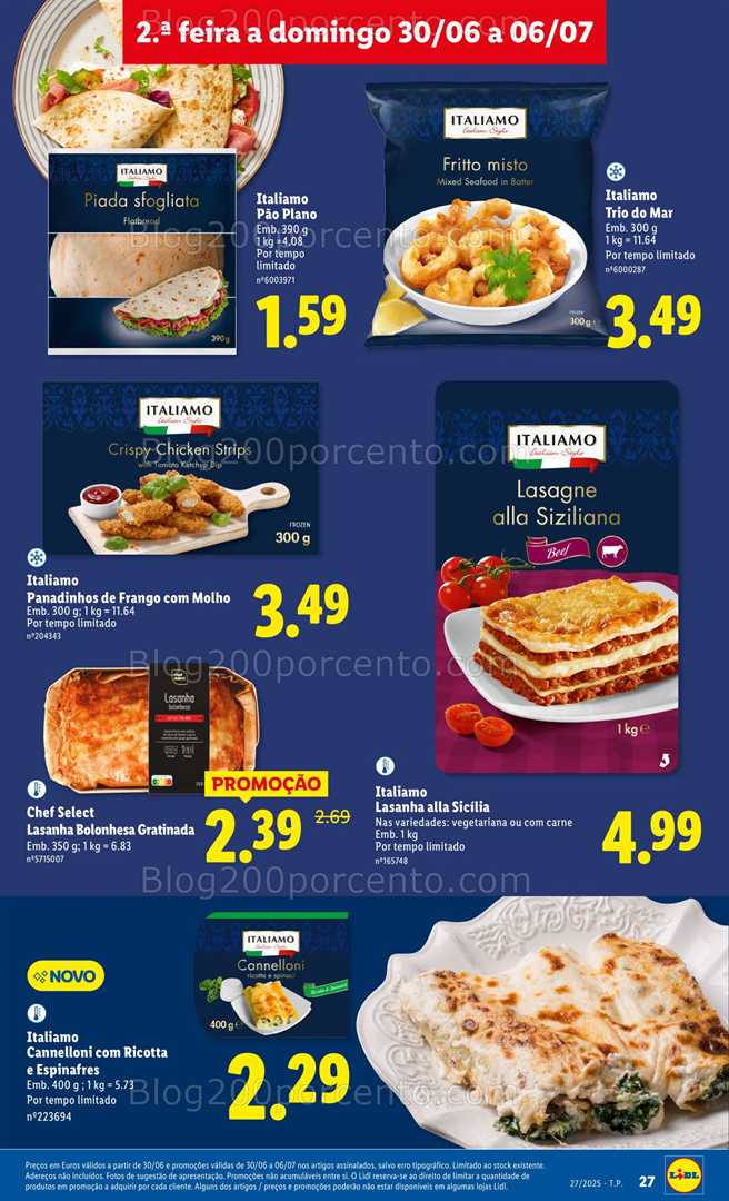 Antevisão Folheto LIDL Promoções de 30 junho a 6 julho all