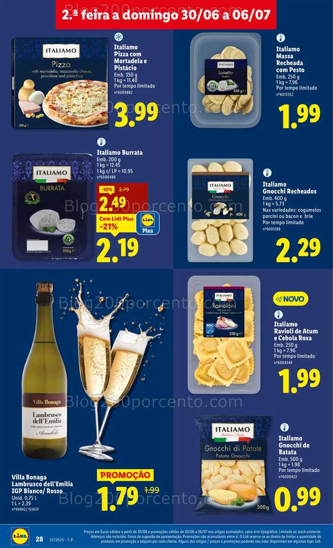 Antevisão Folheto LIDL Promoções de 30 junho a 6 julho all