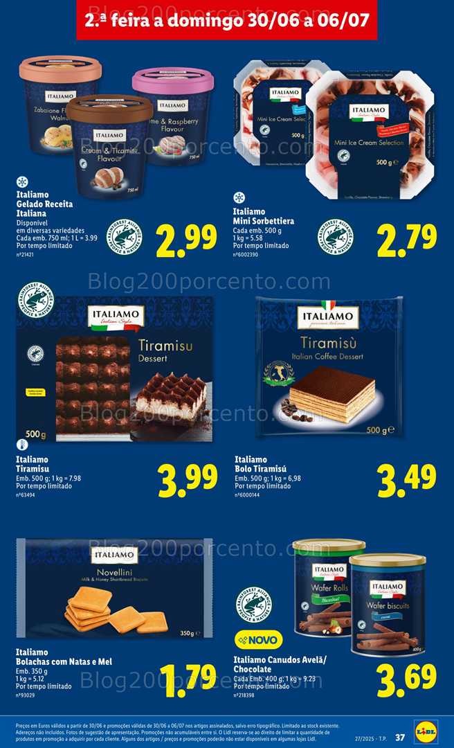 Antevisão Folheto LIDL Promoções de 30 junho a 6 julho all