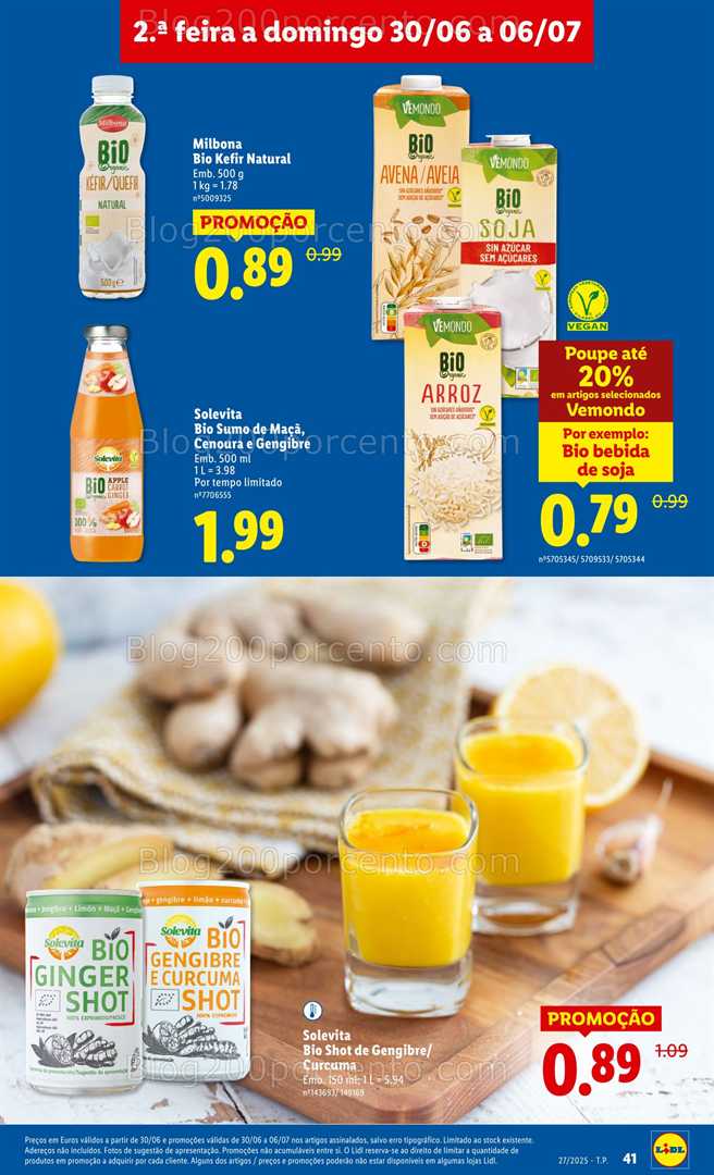 Antevisão Folheto LIDL Promoções de 30 junho a 6 julho all