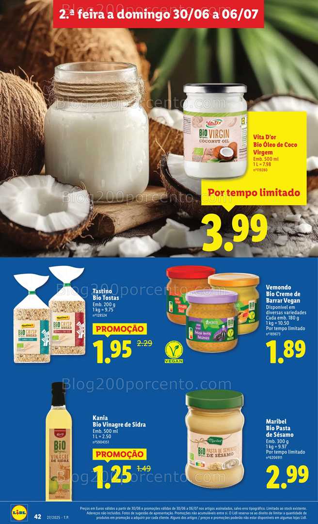 Antevisão Folheto LIDL Promoções de 30 junho a 6 julho all