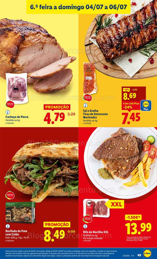 Antevisão Folheto LIDL Promoções de 30 junho a 6 julho all