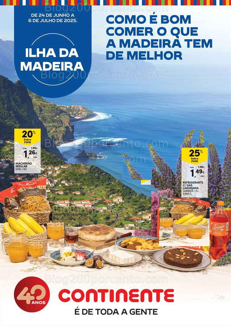 Antevisão Folheto CONTINENTE Extra Madeira Promoções até 6 julho all