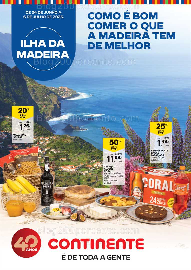 Antevisão Folheto CONTINENTE Extra Madeira Promoções até 6 julho all