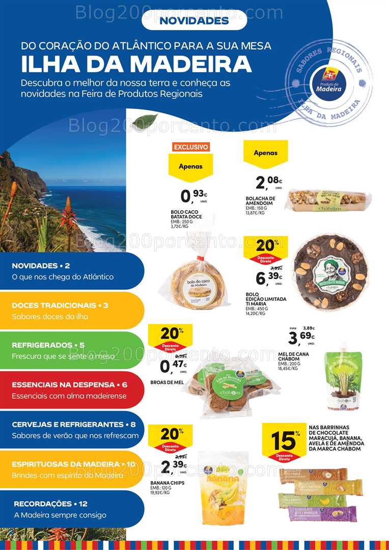 Antevisão Folheto CONTINENTE Extra Madeira Promoções até 6 julho all