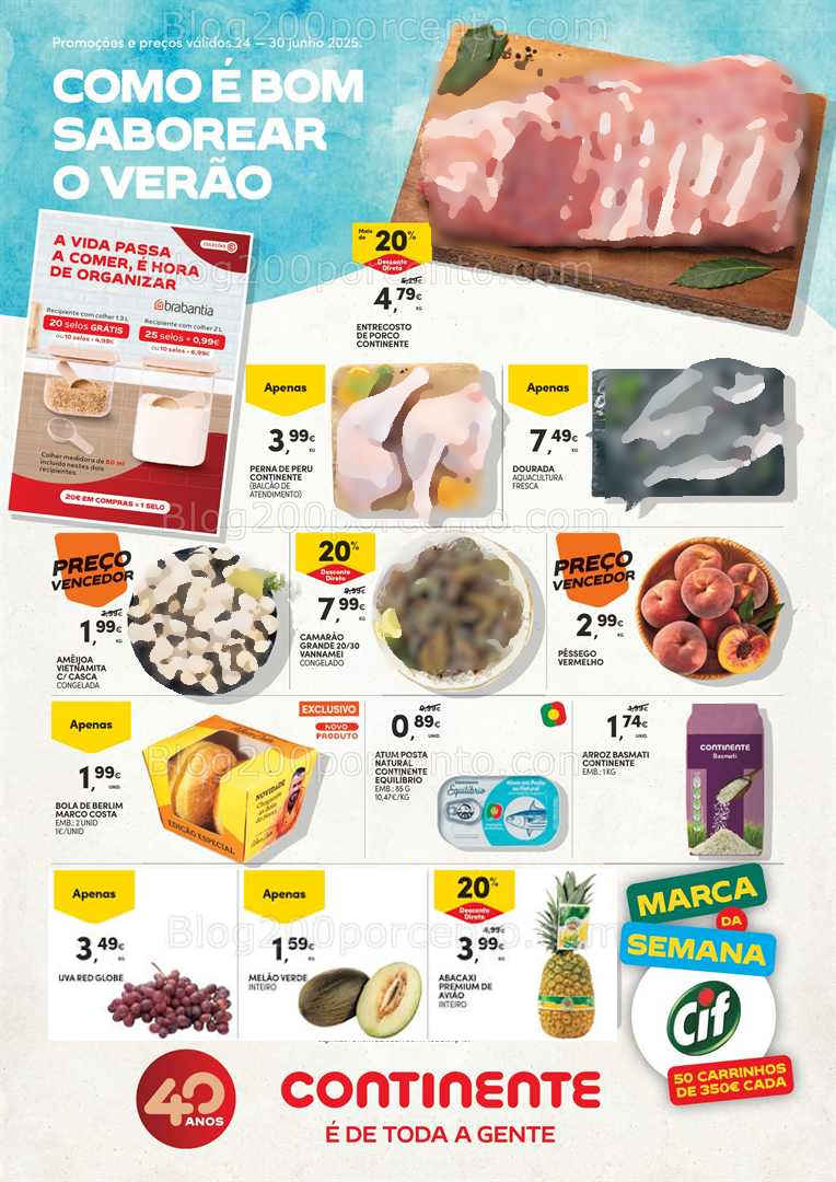 Antevisão Folheto CONTINENTE Bom Dia Promoções de 24 a 30 junho all