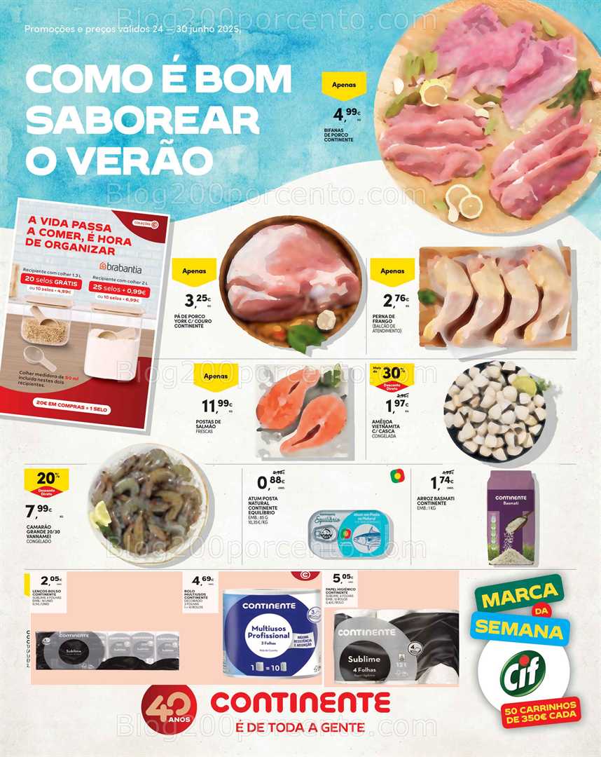 Antevisão Folheto CONTINENTE Madeira Promoções de 24 a 30 junho all