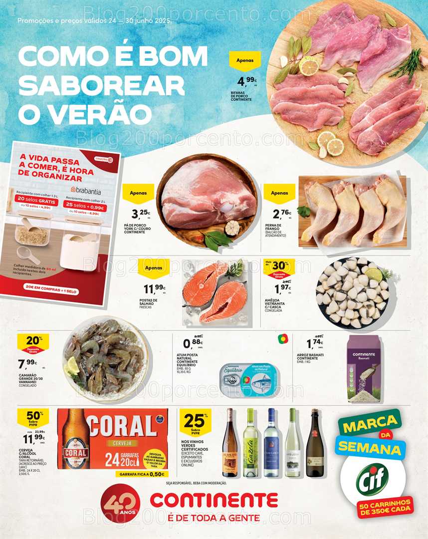 Antevisão Folheto CONTINENTE Madeira Promoções de 24 a 30 junho all