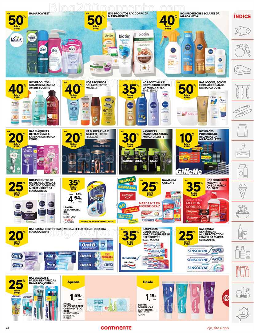 Antevisão Folheto CONTINENTE Modelo - Hiper Promoções de 1 a 7 julho all