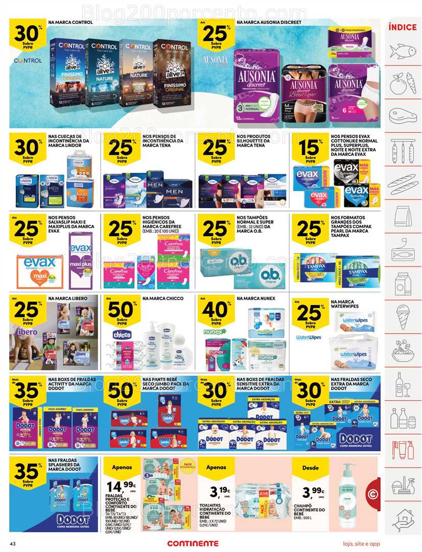 Antevisão Folheto CONTINENTE Modelo - Hiper Promoções de 1 a 7 julho all
