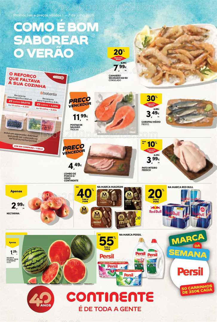 Antevisão Folheto CONTINENTE Bom Dia Promoções de 1 a 7 julho all