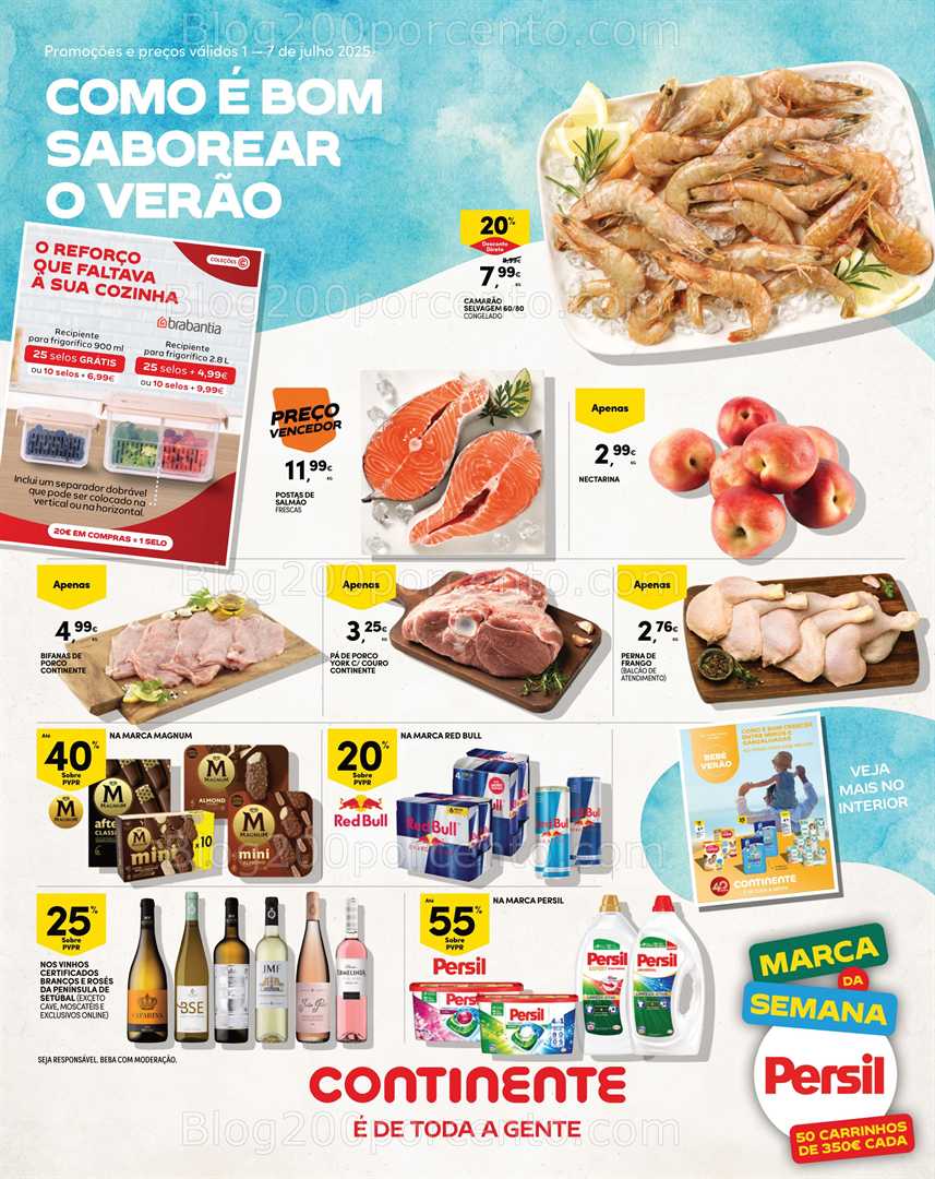 Antevisão Folheto CONTINENTE Madeira Promoções de 1 a 7 julho all