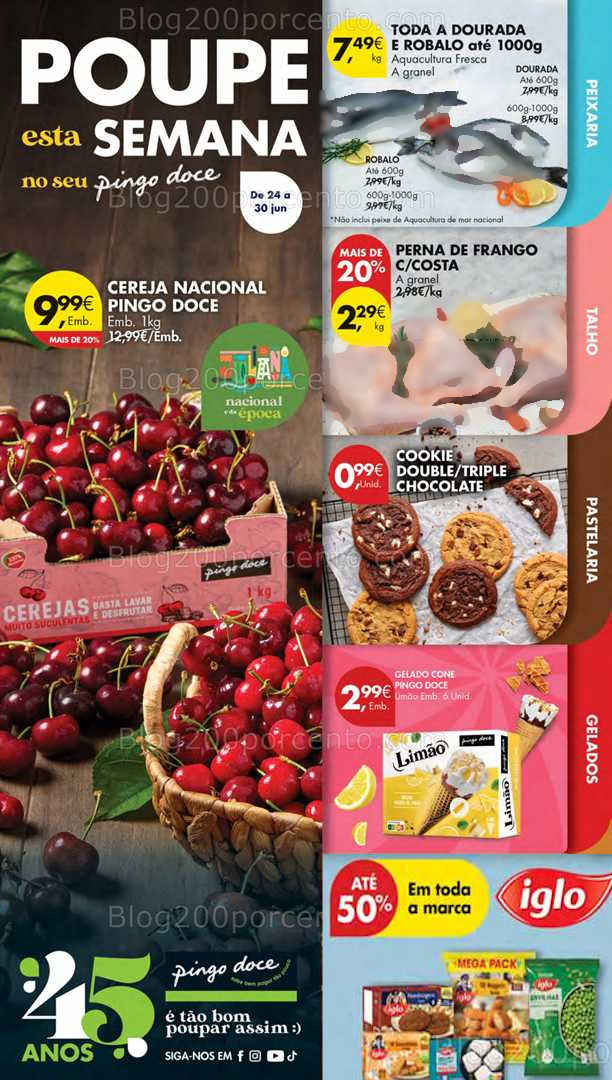 Antevisão Folheto PINGO DOCE Lojas Pequenas Promoções de 24 a 30 junho all