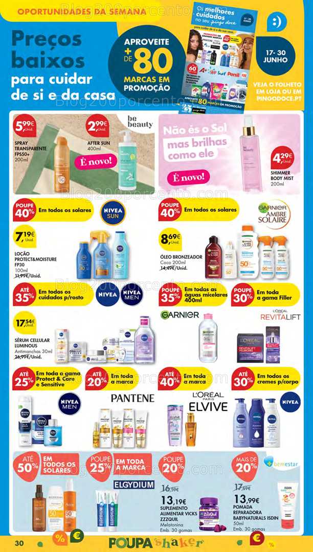 Antevisão Folheto PINGO DOCE Lojas Pequenas Promoções de 24 a 30 junho all