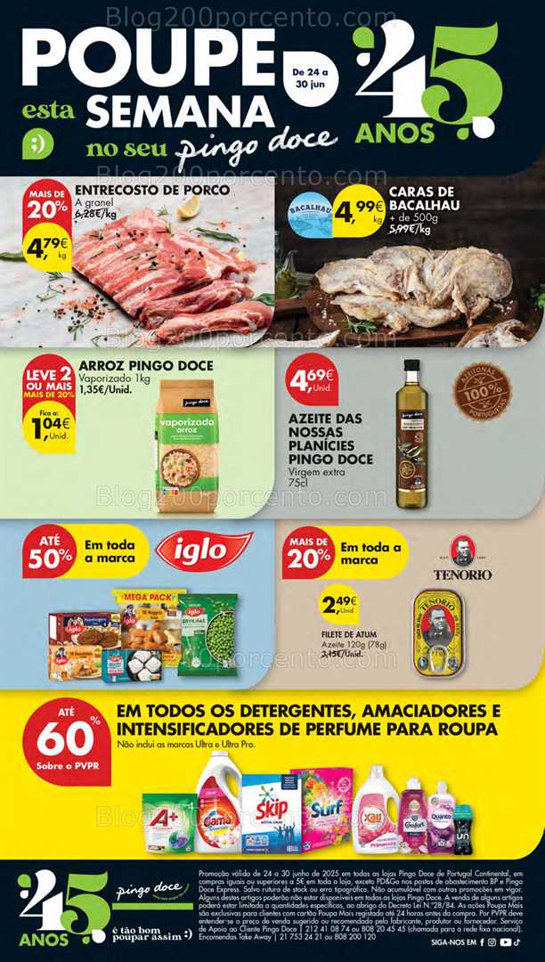 Antevisão Folheto PINGO DOCE Lojas Pequenas Promoções de 24 a 30 junho all