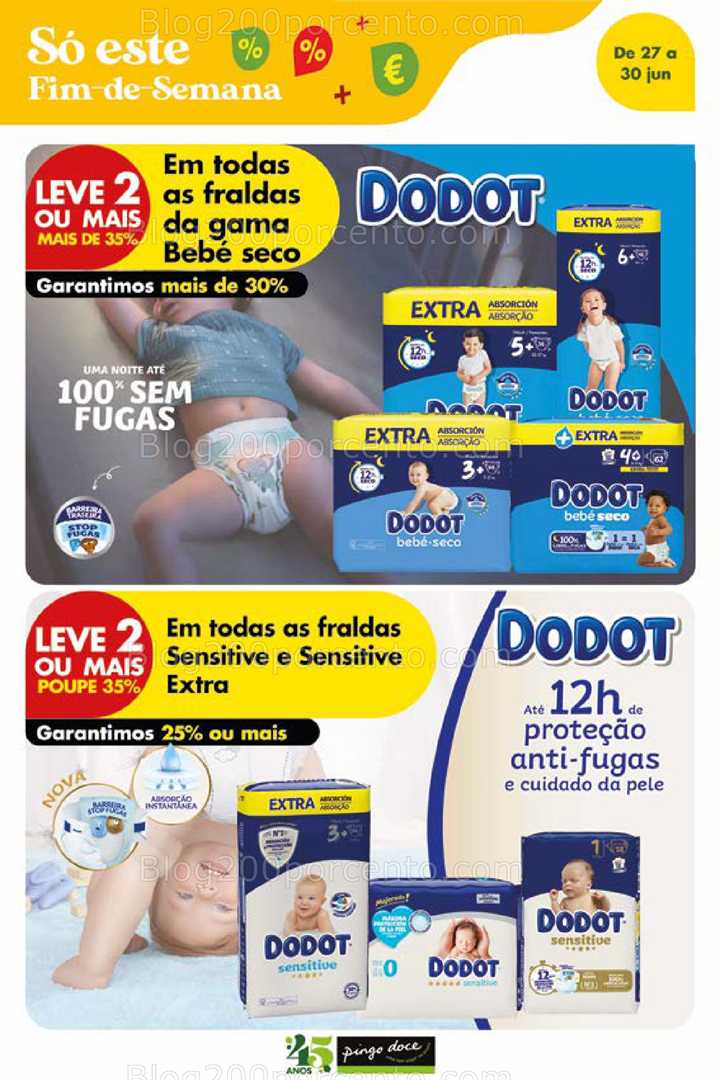 Antevisão Folheto PINGO DOCE Promoções Fim de Semana - 27 a 30 junho all